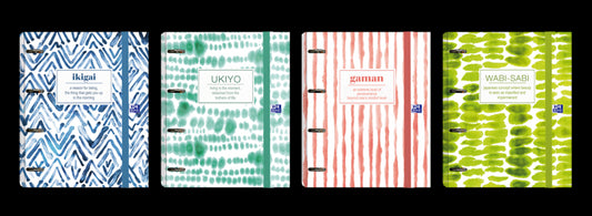 Oxford Europeanbinder Japandi A4+ - Tapa Extradura - Lomo 45mm - Anillas 4Dx35mm - Recambio Vivos 1 Linea 10 pieza(s)