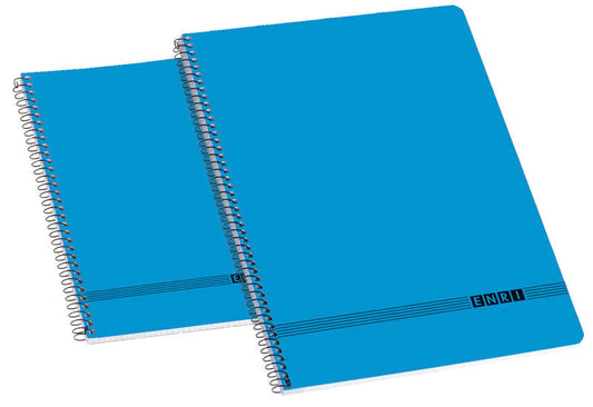 ENRI - 100430027 cuaderno y block A4 80 hojas Azul