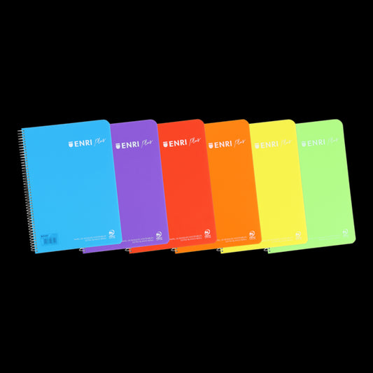 ENRI - 400133616 cuaderno y block A4 80 hojas Colores surtidos