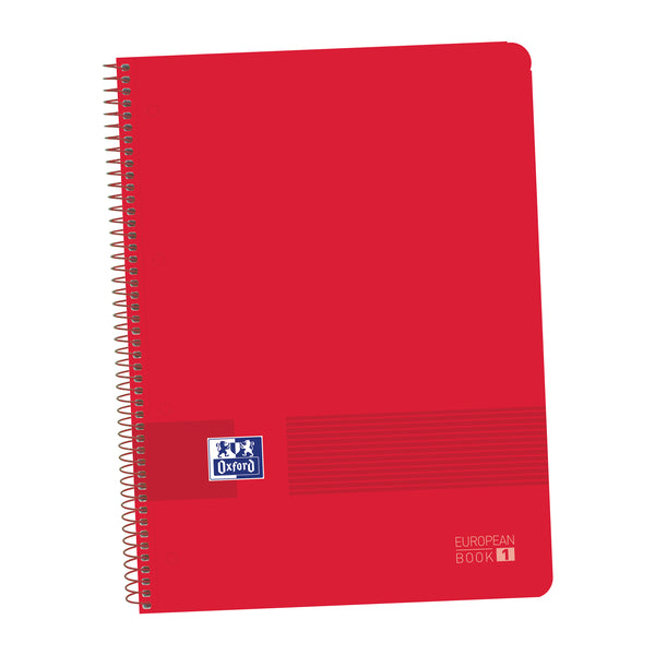 Oxford - 400149359 cuaderno y block A4+ 80 hojas Rojo