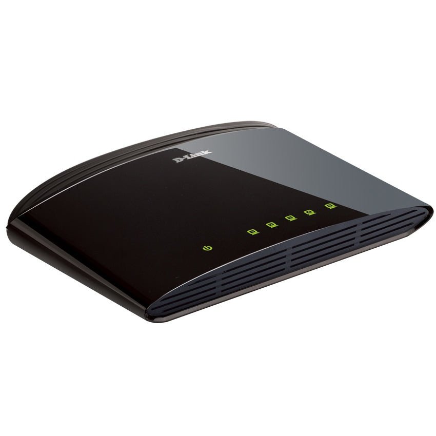 D-Link - DES-1005D No administrado Fast Ethernet (10/100) Negro