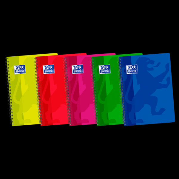 Oxford - BLOCK OXF.SCH.PP 4º 80h LISO COL.(5) - Pack de 5 unidades