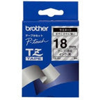 Brother - Black on Clear Gloss Laminated Tape  18mm cinta para impresora de etiquetas TZ