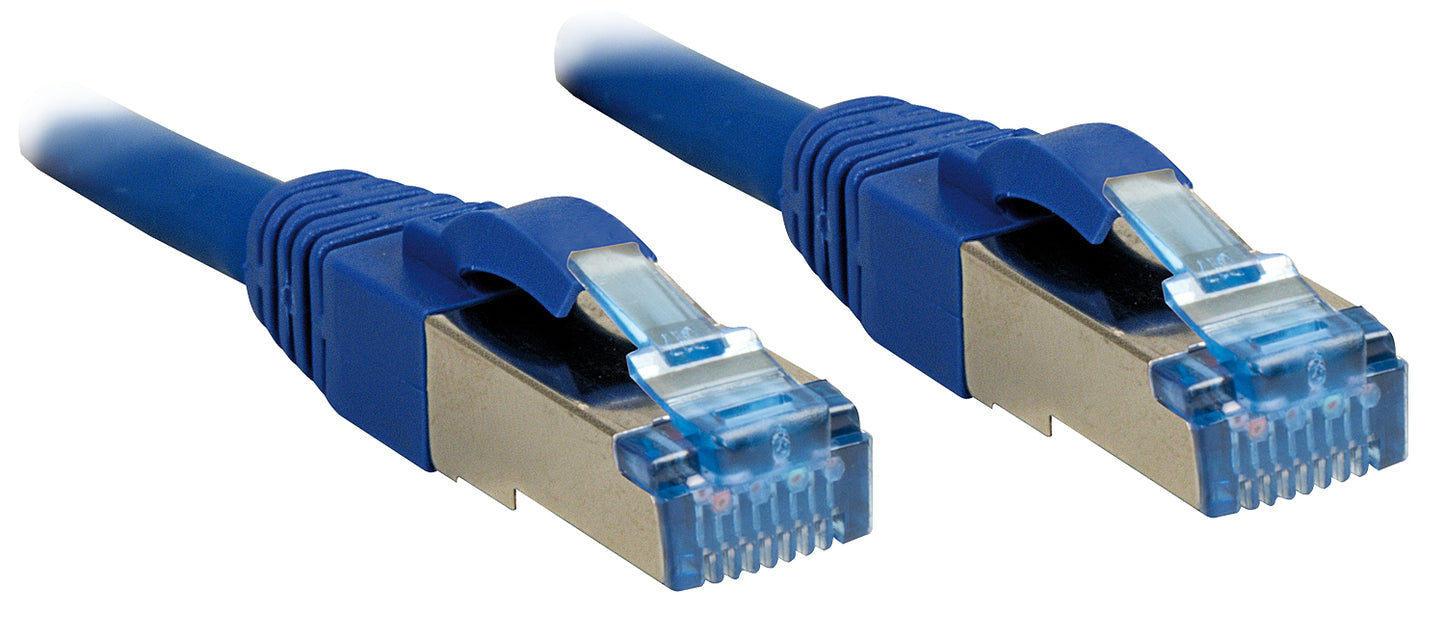 Lindy - 5m Cat.6A S/FTP cable de red Azul Cat6a S/FTP (S-STP)