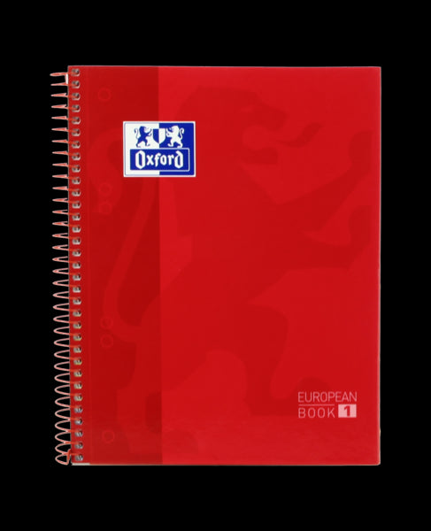 Oxford - 400155611 cuaderno y block A5+ 80 hojas Rojo