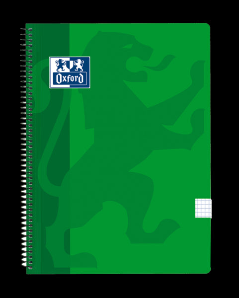 Oxford - BLOCK OXF.SCH.PP Fº 80h CD.4 VERDE - Pack de 5 unidades