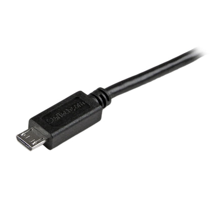 StarTech.com - Cable Largo de Carga y Sincronización Micro USB de 3m - M/M - 24AWG