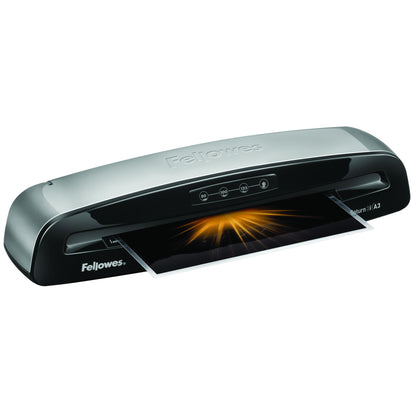 Fellowes - Saturn 3i Plastificadora en frío/caliente 300 mm/min Negro  Plata