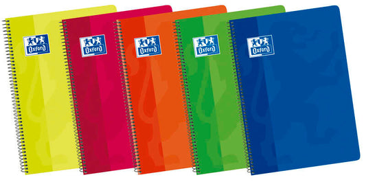 Oxford - 100430171 cuaderno y block 80 hojas Colores surtidos