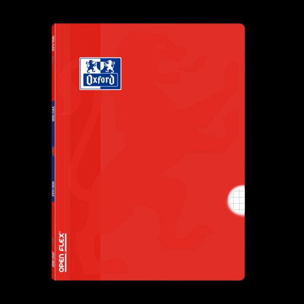 Oxford - LIBRETA GRAP.OXFORD SCH.A4 48h CD.4 ROJO - Pack de 10 unidades