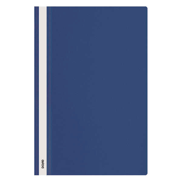 Dohe Dosier con Fastener - Tamaño Folio - Cubierta Transparente y Trasera Opaca - Fabricado en Polipropileno (Precio unidad suelta)