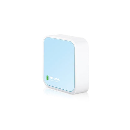 TP-Link - TL-WR802N router inalámbrico Ethernet rápido Banda única (2 4 GHz) Azul  Blanco