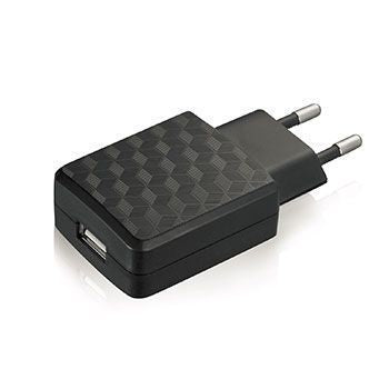 Leotec - Cargador USB 5V 2A Negro