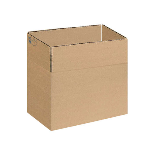 Dohe Cajas de Embalaje de 4 Solapas - Medidas 400x290x220mm - Carton de Canal 3mm - Resistente y Duradero - Ideal para Envios y Almacenamiento 10 pieza(s)