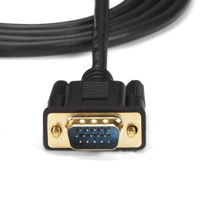 StarTech.com - Cable de 1 8m Conversor Activo HDMI a VGA - Adaptador 1920x1200 1080p