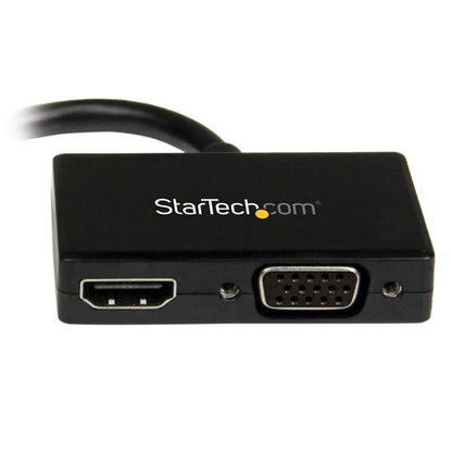 StarTech.com - Adaptador Mini DP de Audio/Vídeo para Viajes - Conversor Mini DisplayPort a HDMI o VGA - 1920x1200 1080p