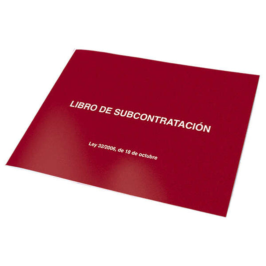 Dohe Libros de Subcontratacion Din A4 Apaisado - 10 Hojas Numeradas - Hojas Autocopiativas 10 pieza(s)