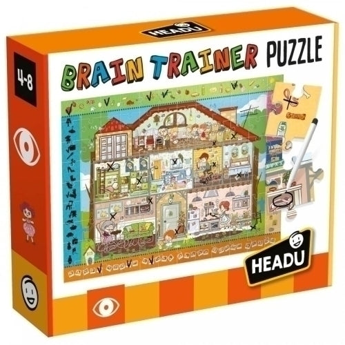 Headu - Brain Trainer Puzzle rompecabezas 108 pieza(s) Edificios