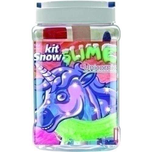 INSTANT - JUEGO INSTANT SLIME KIT SNOW SNOW UNICOR - Pack de 3 unidades