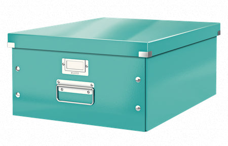 Leitz - Caja de almacenamiento grande Click & Store