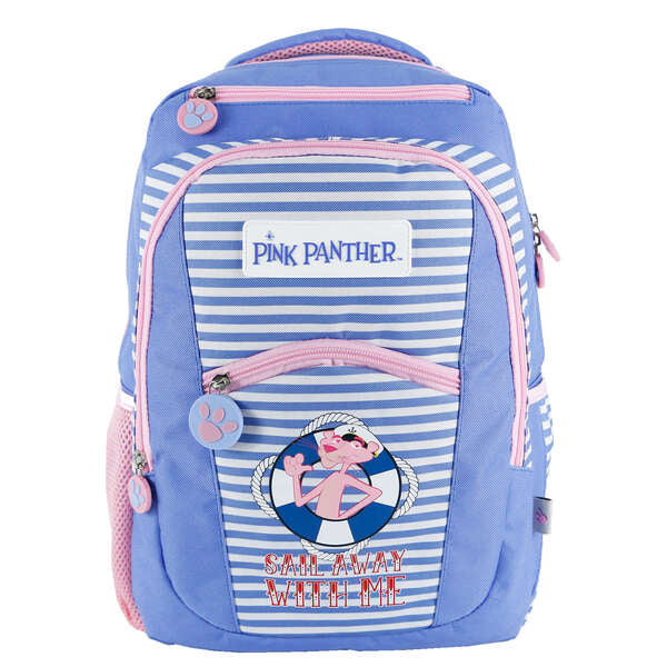 Dohe Mochila Grande Pink Panther - Fabricada en Poliester - Compartimento Acolchado para Portatil - Bolsillos Frontales y Laterales - Tirantes Reforzados y Ajustables - Espalda Acolchada 1 pieza(s)