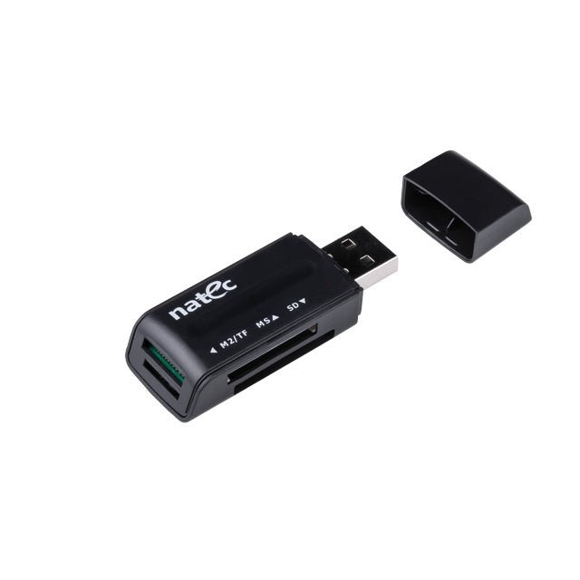 NATEC - ANT 3 Mini lector de tarjeta USB 2.0 Negro