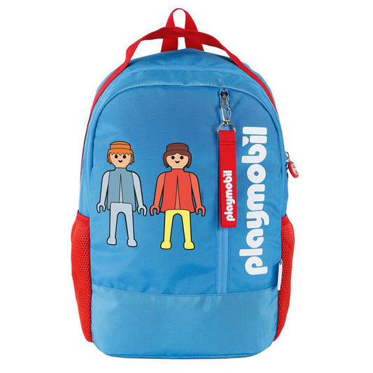 Dohe Mochila Grande Playmobil - Fabricada en Poliester - Compartimento Principal con Bolsillo Acolchado - Bolsillos Laterales para Bebidas - Tirantes Reforzados y Ajustables - Espalda Acolchada 1 pieza(s)