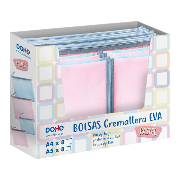 Dohe Expositor de 16 Bolsas Cremallera Eva 1 pieza(s)