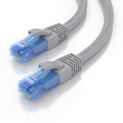 AISENS - Cable De Red Latiguillo RJ45 Cat.6 UTP AWG26 CCA  Gris  25 cm