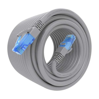 AISENS - Cable De Red Latiguillo RJ45 Cat.6 UTP AWG26 CCA  Gris  20 m