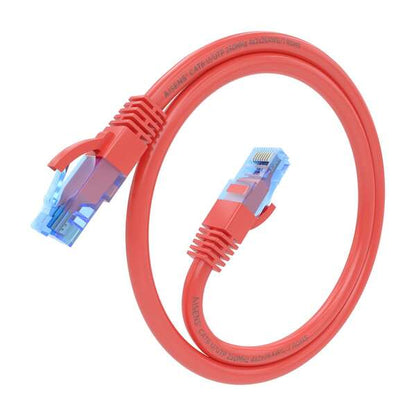 AISENS - Cable De Red Latiguillo RJ45 Cat.6 UTP AWG26 CCA  Rojo  25 cm