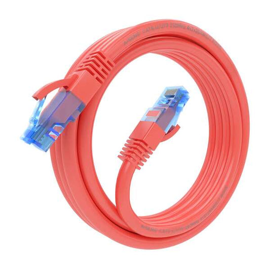 AISENS - Cable De Red Latiguillo RJ45 Cat.6 UTP AWG26 CCA  Rojo  2.0 m