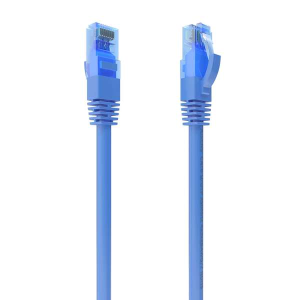 AISENS - Cable De Red Latiguillo RJ45 Cat.6 UTP AWG26 CCA  Azul  25 cm