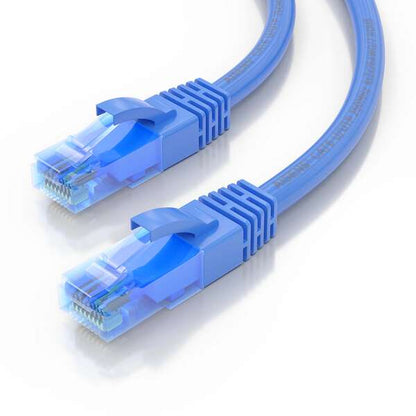 AISENS - Cable De Red Latiguillo RJ45 Cat.6 UTP AWG26 CCA  Azul  25 cm