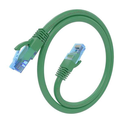 AISENS - Cable De Red Latiguillo RJ45 Cat.6 UTP AWG26 CCA  Verde  25 cm