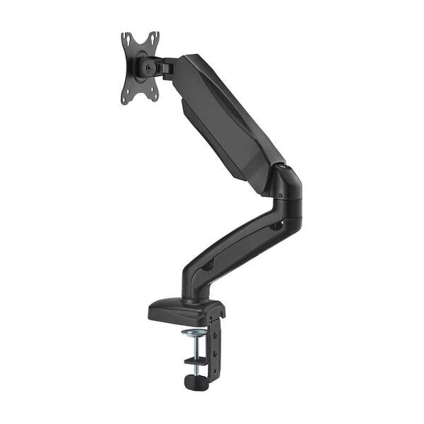 AISENS - Soporte De Mesa Pro Contrapeso Giratorio E Inclinable Para Monitor/TV 9kg (3 Pivotes  1 Brazo) De 17-32  Negro