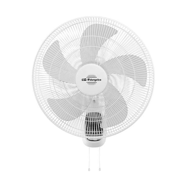 Orbegozo WF 0146 Ventilador de Pared - Potente Motor de 60W - Cabezal Inclinable y Movimiento Oscilante - Diametro de 45cm y 3 Velocidades de Ventilacion 1 pieza(s)