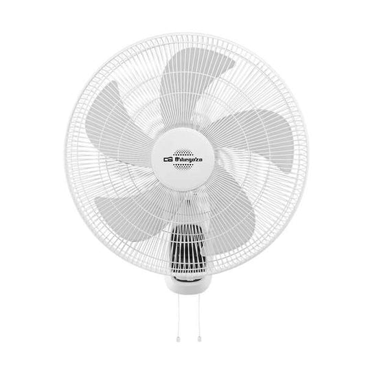 Orbegozo WF 0146 Ventilador de Pared - Potente Motor de 60W - Cabezal Inclinable y Movimiento Oscilante - Diametro de 45cm y 3 Velocidades de Ventilacion 1 pieza(s)