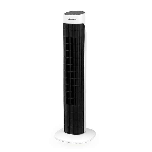 Orbegozo TWM 0930 Ventilador de Torre - Potente y Eficiente - Altura de 78.5cm - 3 Velocidades y 3 Modos de Ventilacion - Temporizador de hasta 7h 30min - Funcionamiento Silencioso 1 pieza(s)