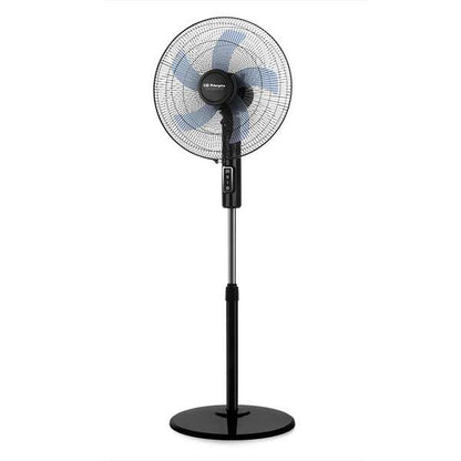 Orbegozo SF 1140 Ventilador de Pie - Potente Rendimiento con 3 Velocidades de Ventilacion - Cabezal Oscilante Multiorientable - Seguro y Silencioso 1 pieza(s)