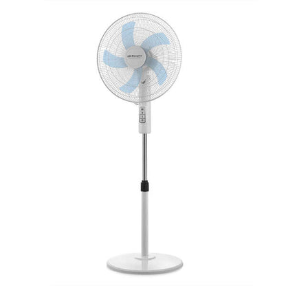 Orbegozo SF 1040 Ventilador de Pie - Potente Rendimiento con 3 Velocidades de Ventilacion - Cabezal Oscilante Multiorientable - Seguro y Silencioso 1 pieza(s)