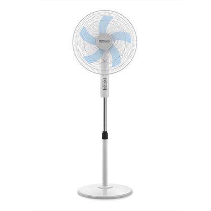 Orbegozo SF 1040 Ventilador de Pie - Potente Rendimiento con 3 Velocidades de Ventilacion - Cabezal Oscilante Multiorientable - Seguro y Silencioso 1 pieza(s)