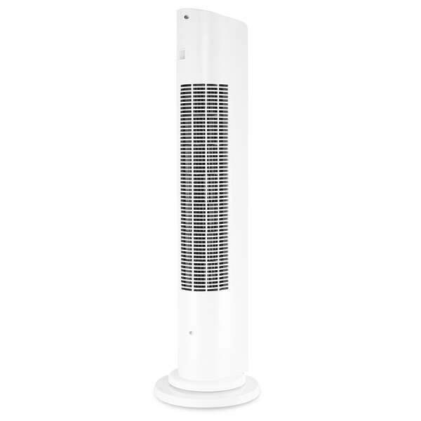 Orbegozo TWM 1000 Ventilador de Torre - Potente Motor de 50W - 3 Velocidades y Oscilacion de 60º - Temporizador Programable - Panel Tactil y Mando a Distancia - Diseño Elegante en Blanco y Negro 1 pieza(s)