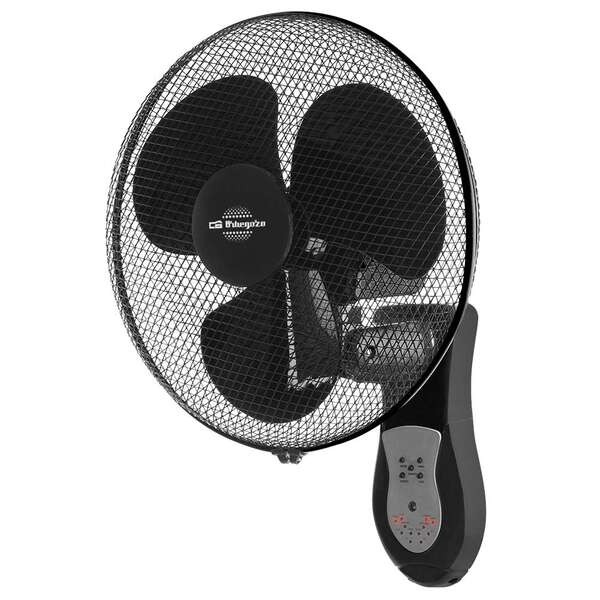 Orbegozo WF 0243 Ventilador de Pared Silencioso con Mando a Distancia - Potente y Versatil - 3 Modos de Ventilacion y Temporizador - Ideal para Cualquier Estancia 1 pieza(s)