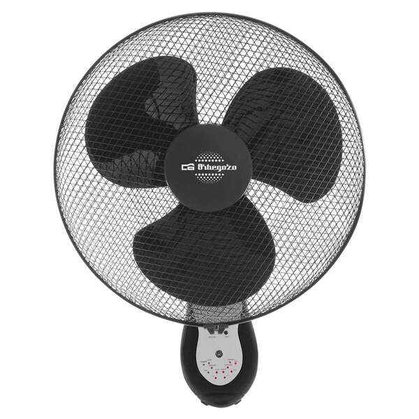 Orbegozo WF 0243 Ventilador de Pared Silencioso con Mando a Distancia - Potente y Versatil - 3 Modos de Ventilacion y Temporizador - Ideal para Cualquier Estancia 1 pieza(s)