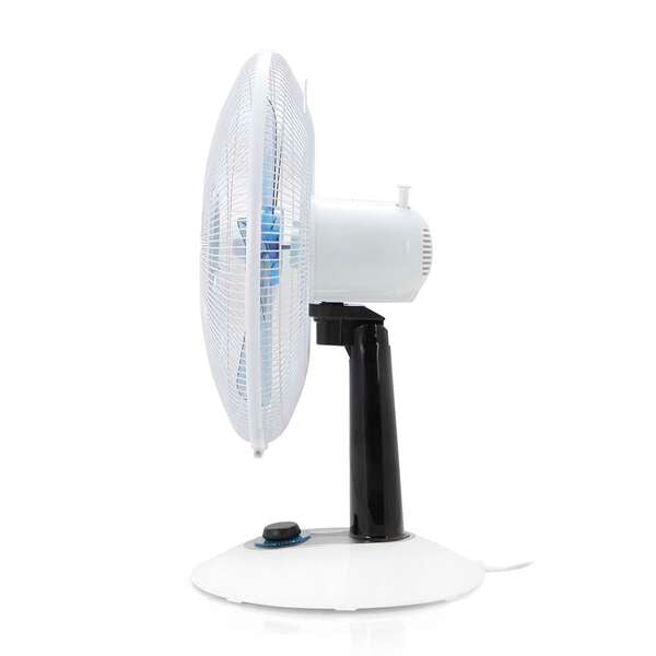 Orbegozo TF 0148 Ventilador de Sobremesa con 4 Velocidades - Modo Silent y Turbo - Diseño Compacto y Mando Luminoso LED - Ideal para Dormitorio o Salon 1 pieza(s)