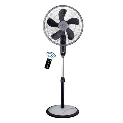 Orbegozo SF 0246 Ventilador de Pie 3 en 1 - Potente y Silencioso - 3 Modos de Ventilacion - Temporizador hasta 7.5h - Altura Regulable - Mando a Distancia 1 pieza(s)