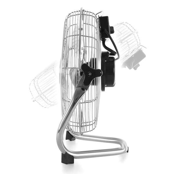 Orbegozo PW 1332 Ventilador Industrial - Potente y Seguro - Aspas de 30cm - 3 Velocidades - Sistema Antivuelco - Asa de Transporte - Cabezal Orientable 1 pieza(s)