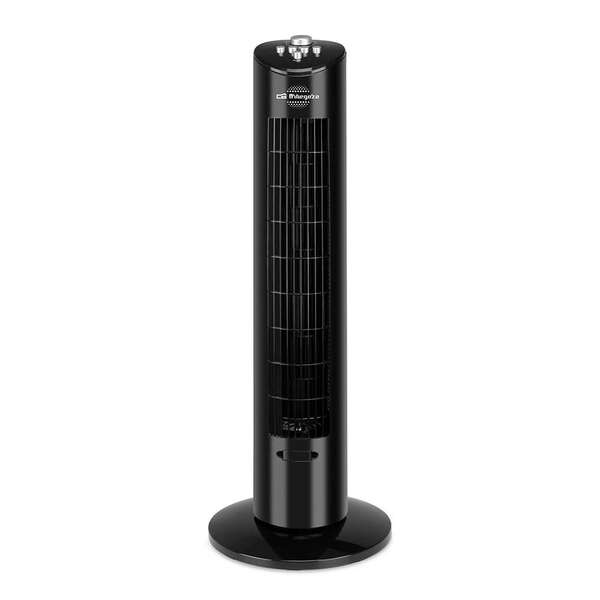 Orbegozo TW 0800 Ventilador de Torre Oscilante - Potente y Silencioso - Temporizador de 2h - Diseño Elegante - Bandeja para Esencias Aromaticas 1 pieza(s)