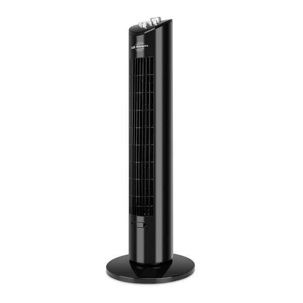 Orbegozo TW 0800 Ventilador de Torre Oscilante - Potente y Silencioso - Temporizador de 2h - Diseño Elegante - Bandeja para Esencias Aromaticas 1 pieza(s)